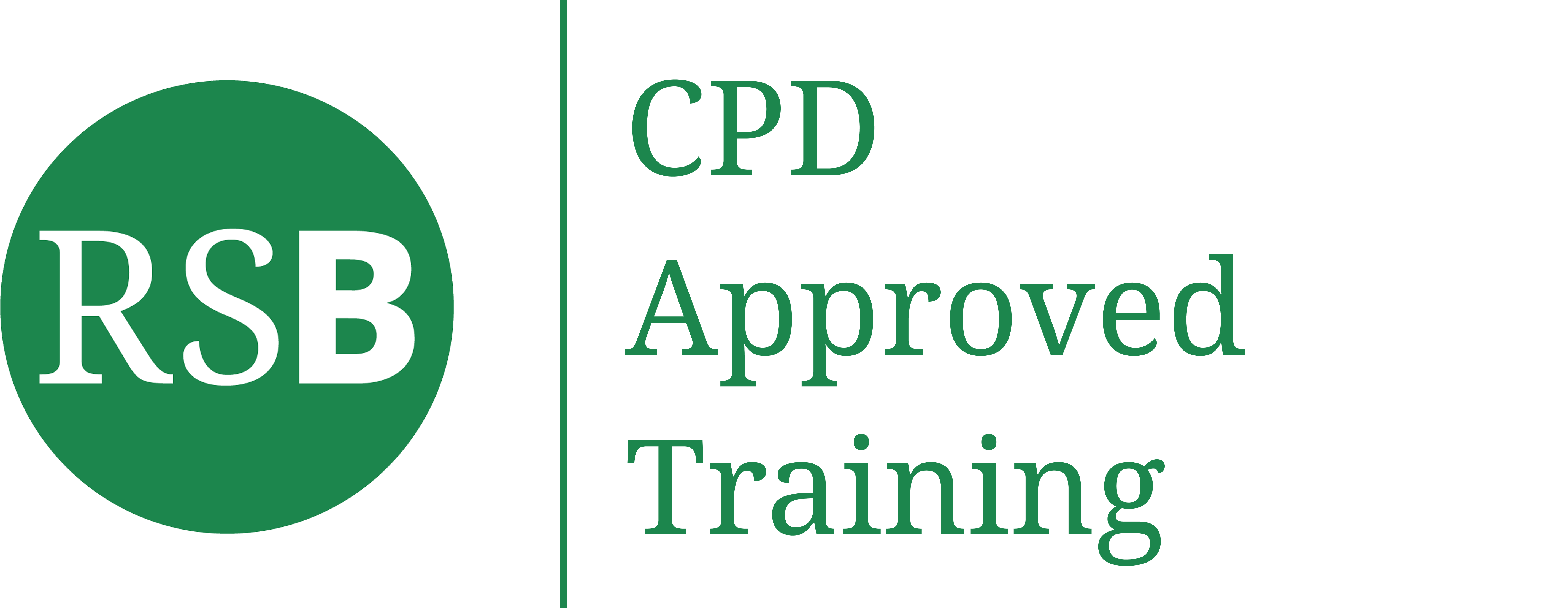 Green training approval logo
